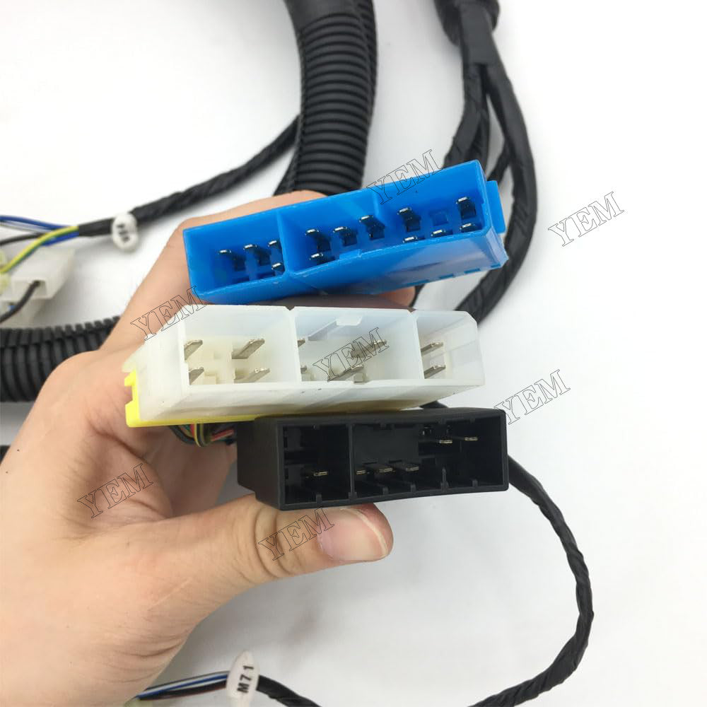 For Komatsu Excavator PC130-7 PC200-7 PC270-7 PC300-7 PC350-7 PC400-7 PC450-7 Monitor Wiring Harness 208-53-12920