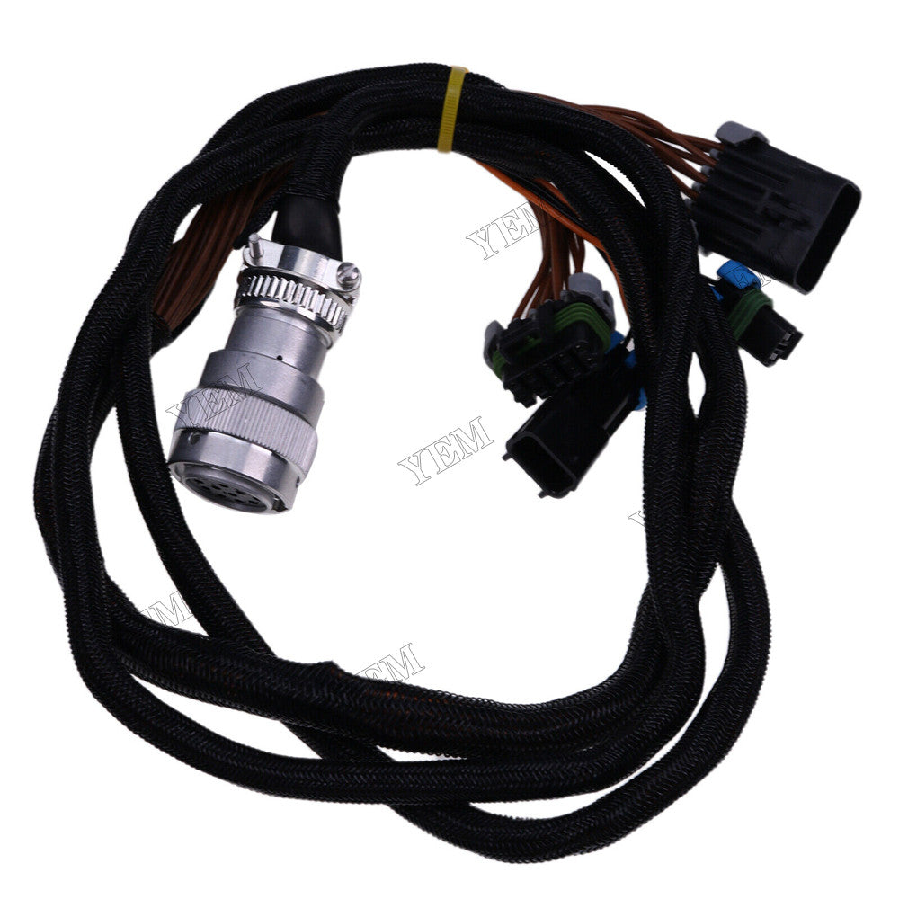 For Bobcat Backhoe Grader Planer Stump Grinder V-Blade 14 Pin Harness 6719697 For Bobcat