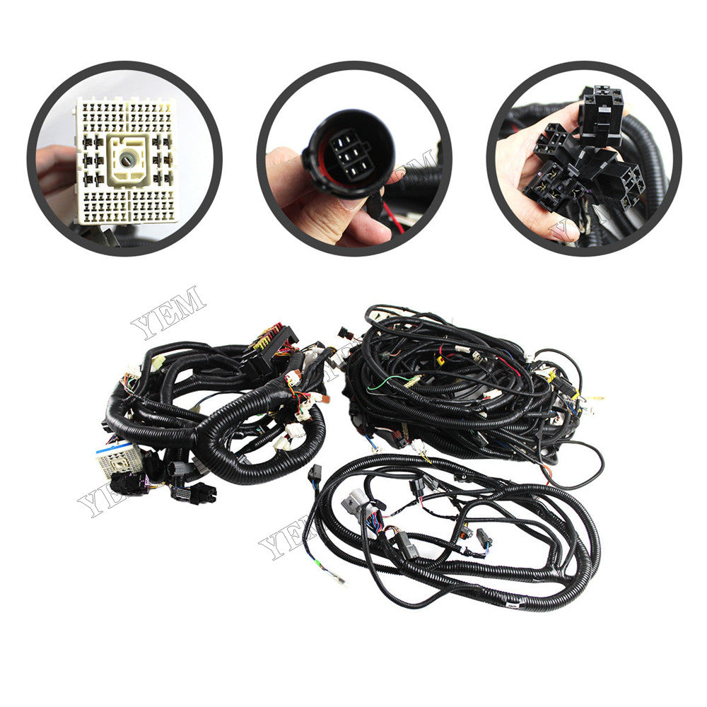For Hitachi Excavator EX100-2 EX100M-2 EX120-2 EX200-2 RX2000-2 Inner Wiring Harness 0001044 For Hitachi