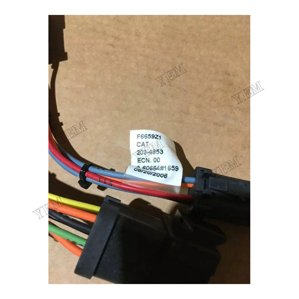 For Caterpillar Backhoe Loader CAT 416C 426C 428C 436C 438C Harness 2034853 For Caterpillar