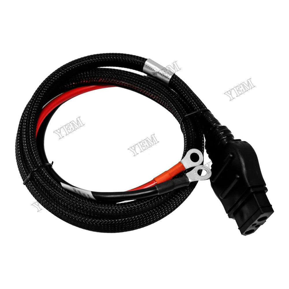For Western Fisher Snow Plows 2-Pin Battery Cable Harness Kit Truck Side 61169 8274 with Plug Cover