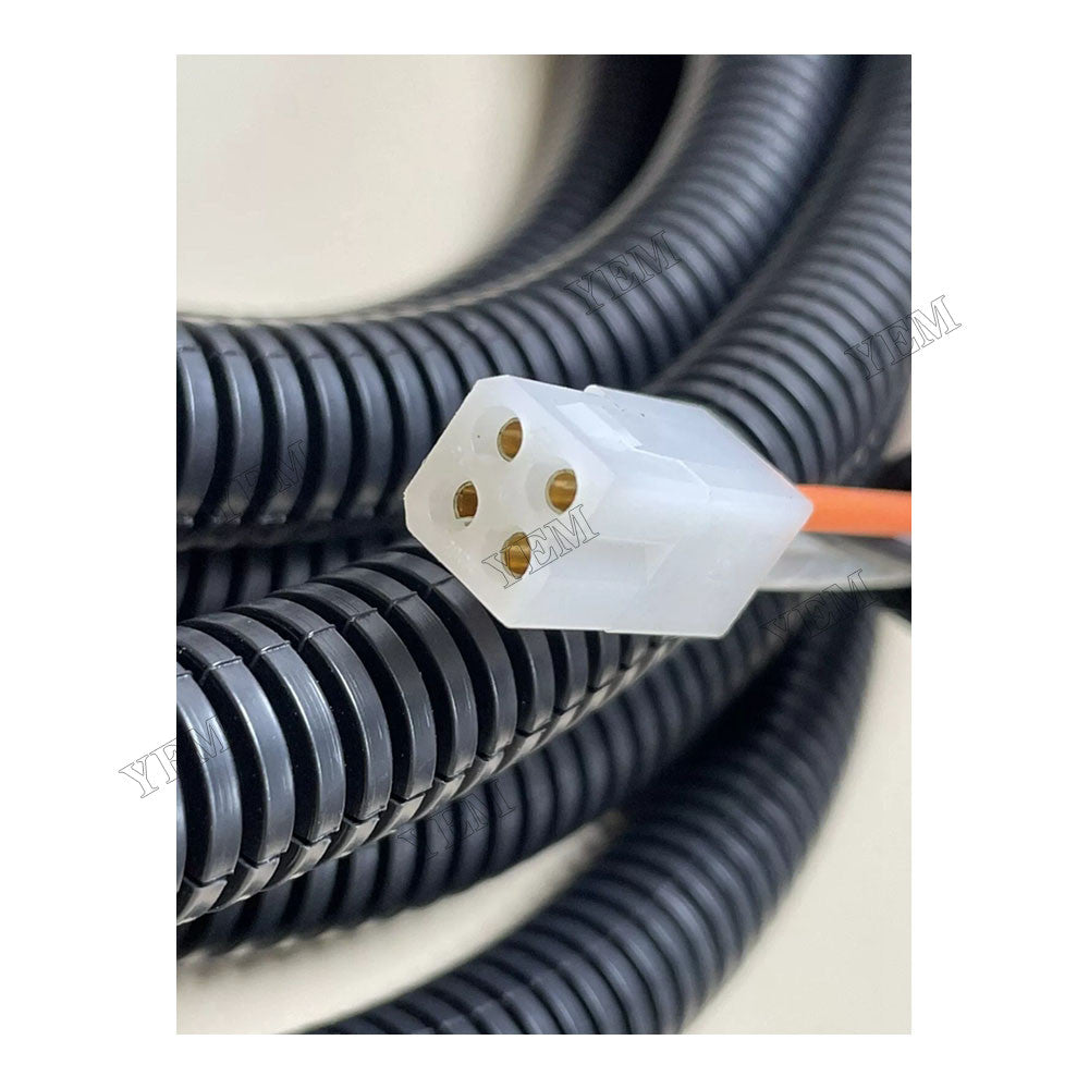For Western Fisher SnowEX Blizzard Snow Plow 2 Plug 4 Pin Truck Side Fleet Flex Control Harness 28587 YEMPARTS