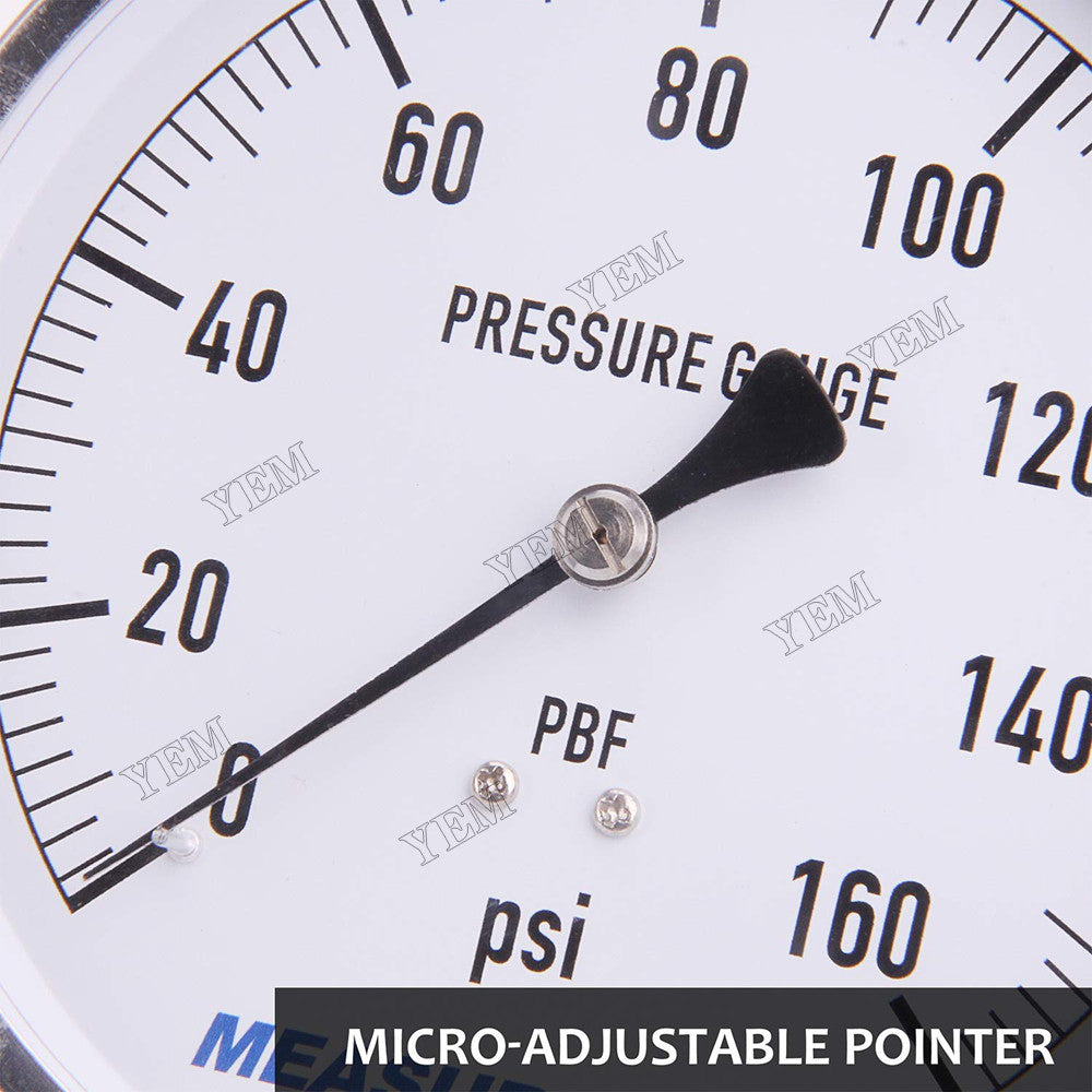 For Ingersoll Rand Air Compressors Pressure Gauge 54772058