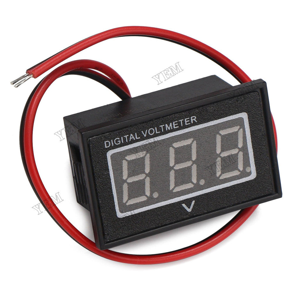 High quality 48V Blue Digital Voltmeter DC15-120V