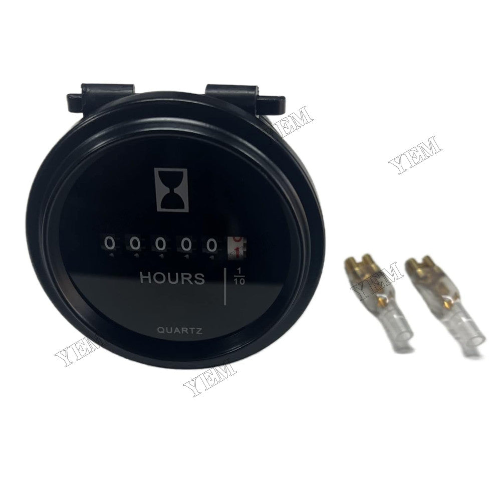 For Genie GR-08 GR-12 GR-15 GS-1530 GS-1532 GS-1930 GS-1932 GS-2032 GS-2046 GS-3268 GS-2669 GS-3384 GS-5390 GS-3390 Hour Meter 10-80 Volts 19506GT For Genie