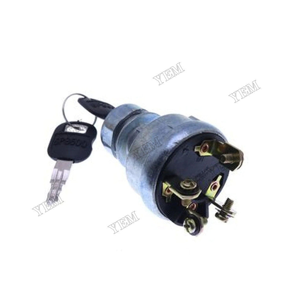 For Caterpillar CAT Engine 3054 Backhoe Loader 416C 426C 428C 436C 438C Ignition Starter Switch 163-2660 with 2 Keys