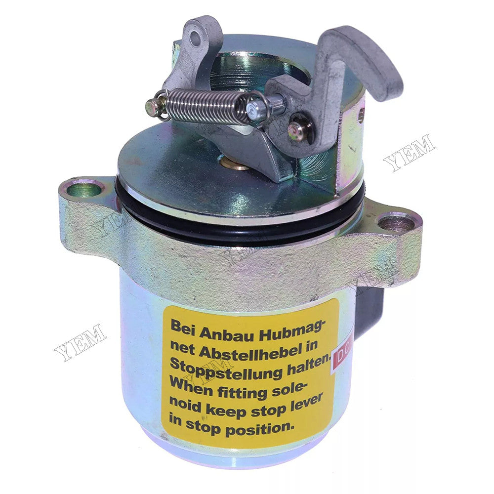 For Deutz Engine 1011F 12V Fuel shut off solenoid 04270712 04270712KZ For Deutz