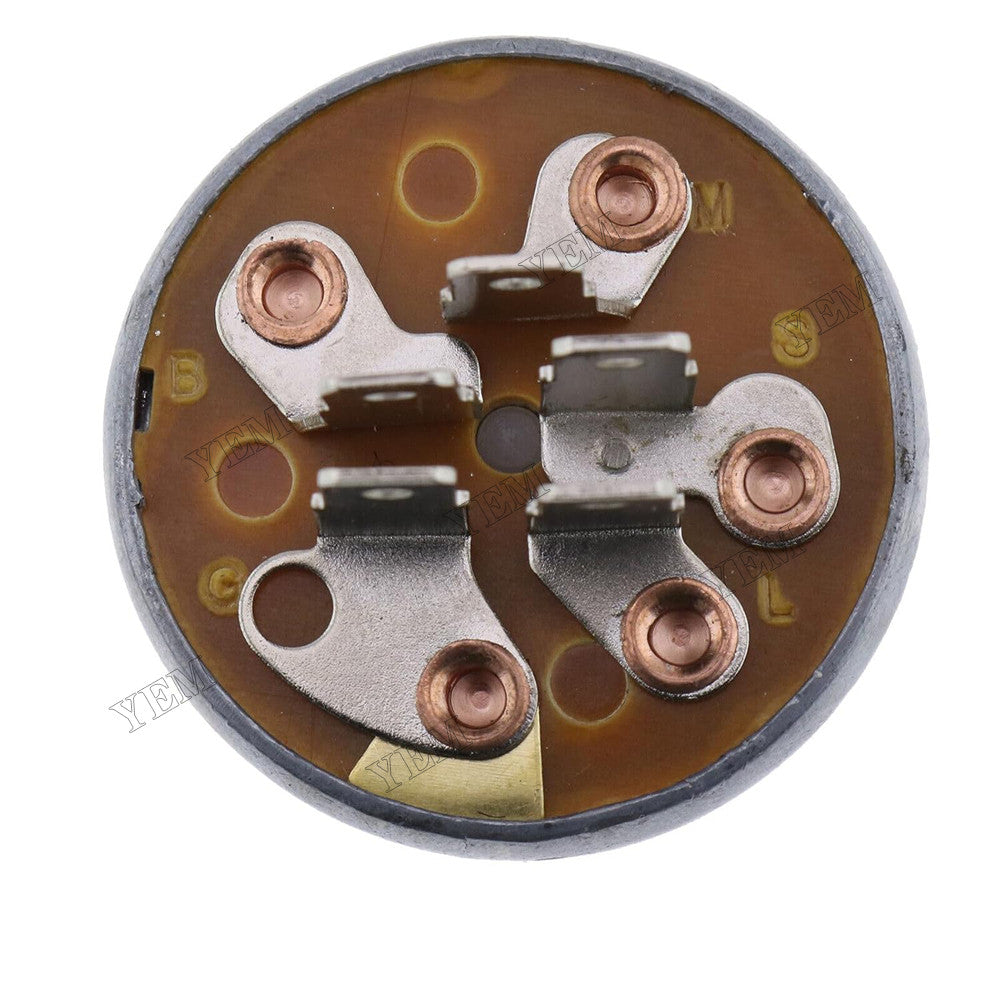 For Garden Tractors with Battery Ignition Kohler K Engine 5 Terminal 3 Position Ignition Switch With 2 Keys 4406R 3510-772-003 23-0660 925-0267 For Kohler