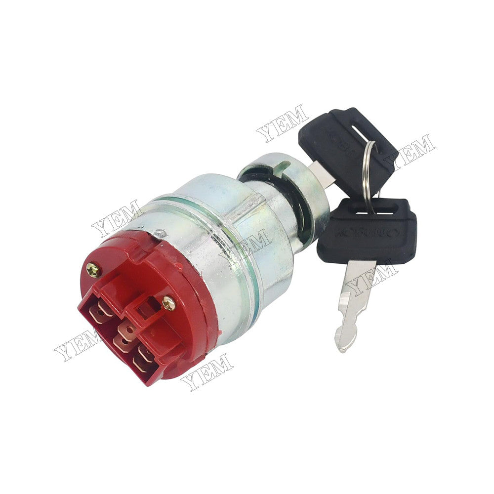 For Kobelco Excavator SK200-8 SK210-8 SK210LC-8 SK250-8 SK260LC-8 Electric Starter Switch with 2 Keys YN50500026F1 For Kobelco