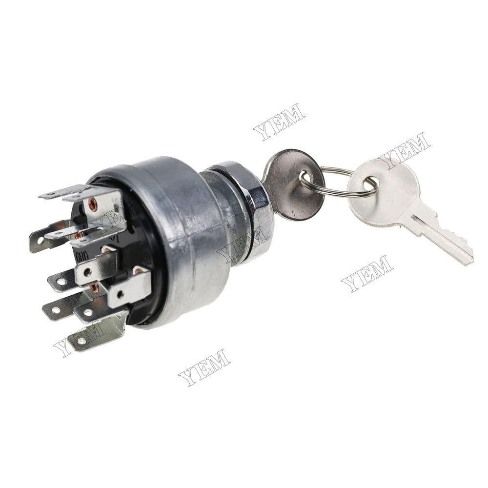 For Jeep CJ5 International 4000 8000 Series International 4700 4900 Series Jeep Truck Ignition Switch with 2 Keys 167603R91 947399 468438C91 184720R91 344688C91 LS-473 LS473 For Jeep