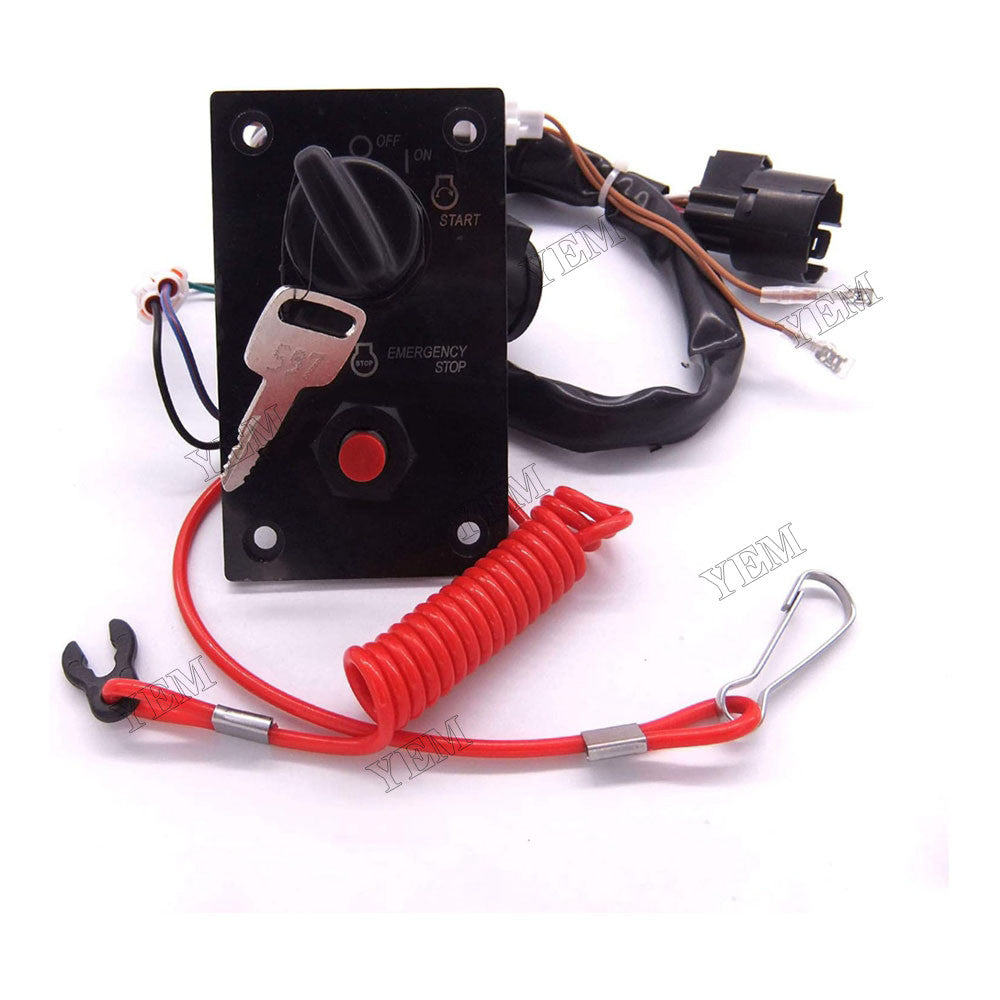For Suzuki Outboard Boat Motor Engine Ignition Key Switch Panel 37100-96J24 For Suzuki