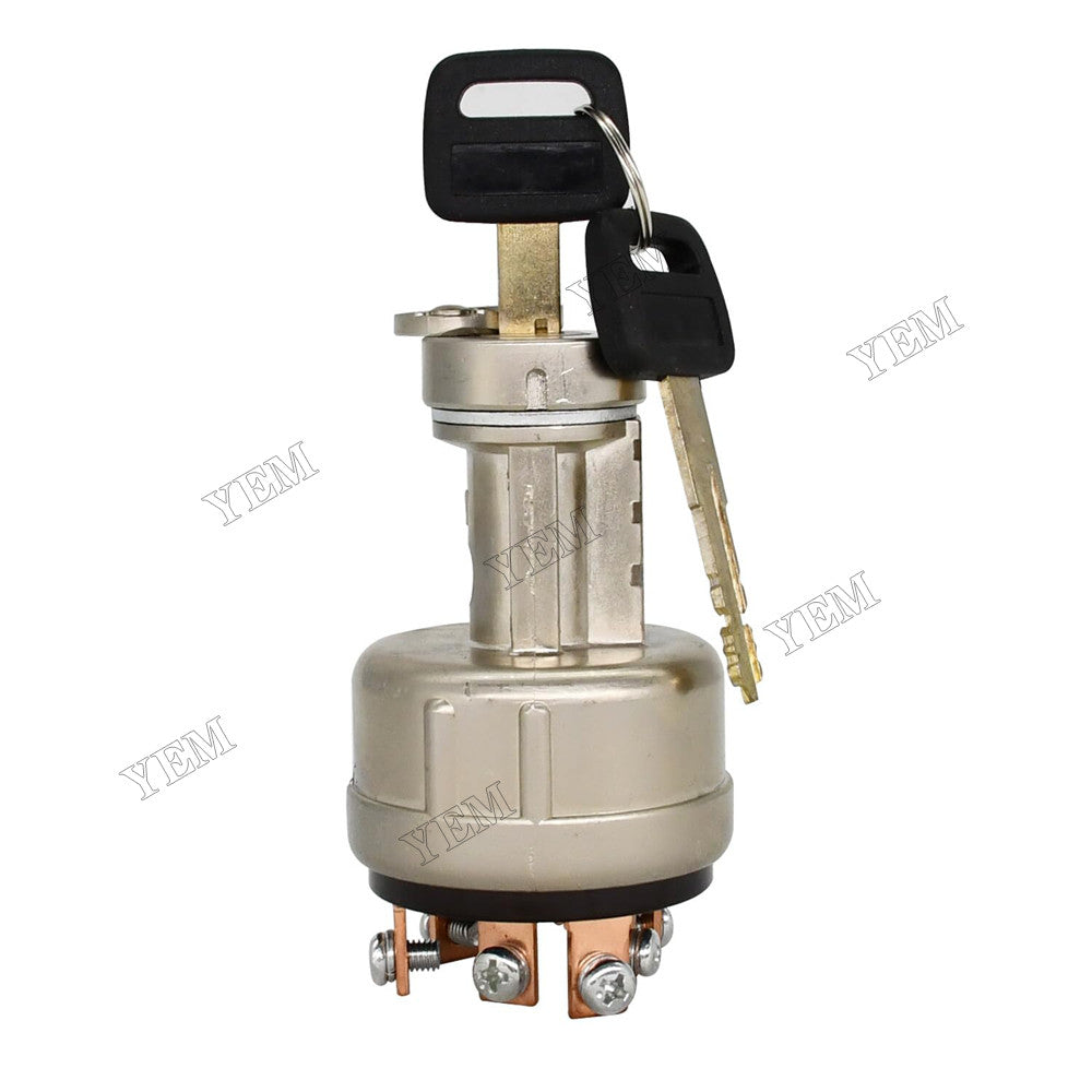 For Komatsu PC10-6 PC12UU-1 PC15-2 PC20-6 PC25-1 PC30-6 PC40-6 PC45-1 Ignition Switch 20S-06-31130 With 2 Keys