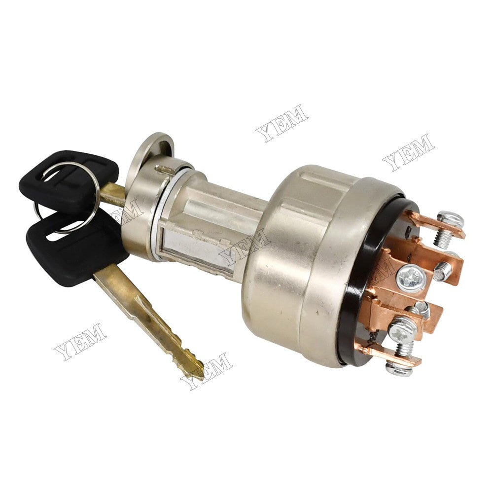 For Komatsu PC10-6 PC12UU-1 PC15-2 PC20-6 PC25-1 PC30-6 PC40-6 PC45-1 Ignition Switch 20S-06-31130 With 2 Keys For Komatsu