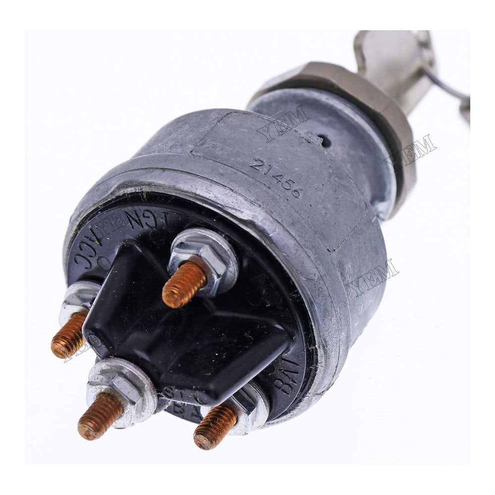 For New Holland C175 C185 C190 L120 L125 L140 L150 L160 L170 L175 L180 L185 Ignition Switch with 2 Keys 641833 For New Holland