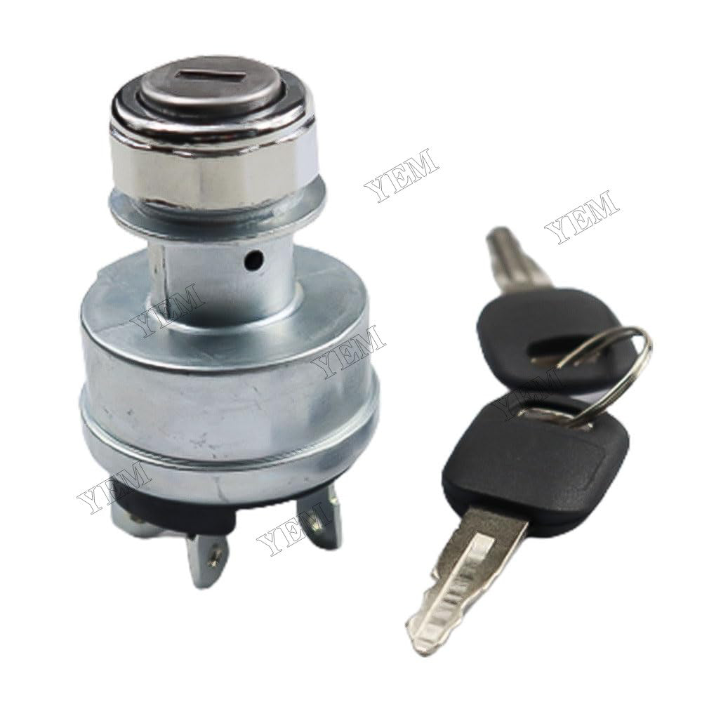 For Mitsubishi Engine K4N S4L2 S3L2 Caterpillar CAT Excavator 305CR 304CR 303CR 4 Terminal Ignition Switch With Keys 237-3530 For Mitsubishi