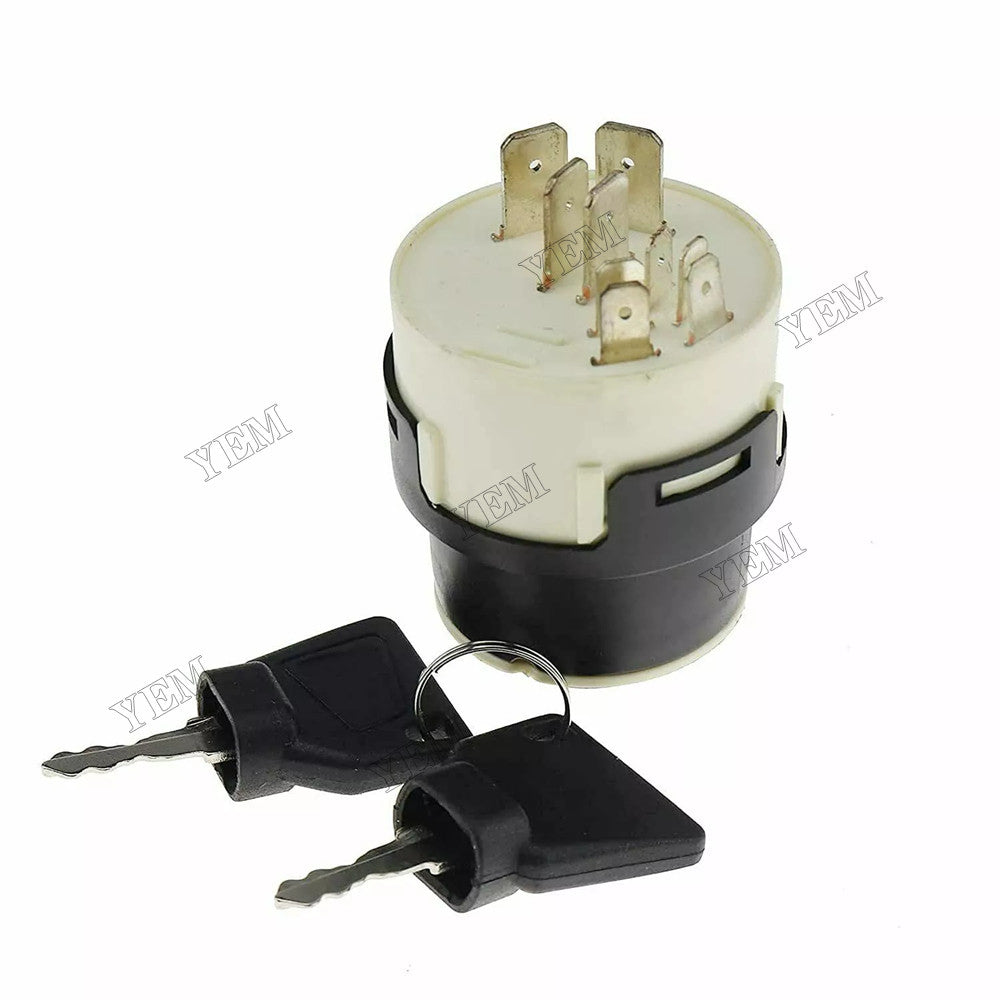 For JCB Loader 2CX 3CX 4CX Excavator 8014 8018 8027 8055 8015 8016 8018 8017 8080 Ignition Switch With Two Keys 701/80184 701/45500 For JCB