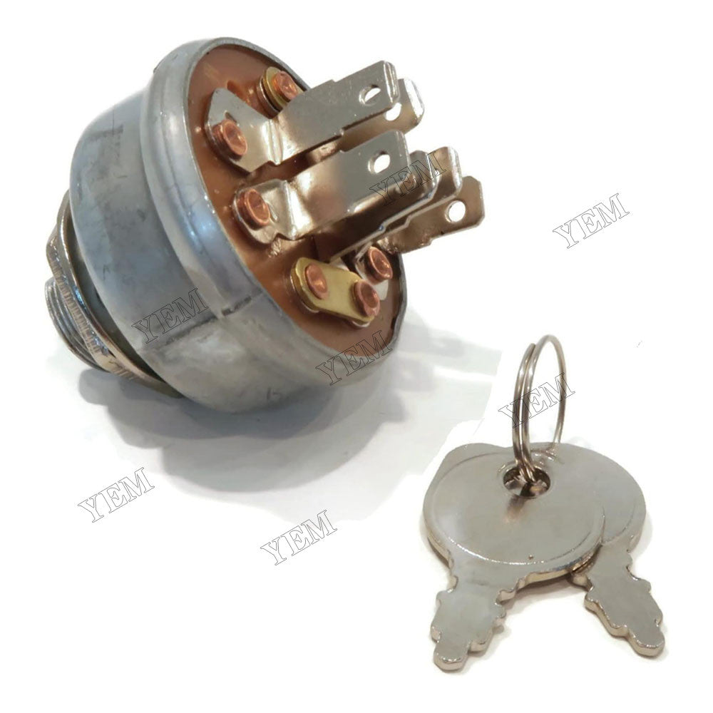 For Cub Cadet MTD White Outdoor Troy-Bilt Tractor Mower Ignition Switch With Keys 725-3163 925-3163 1754183 430-404 For Cub Cadet