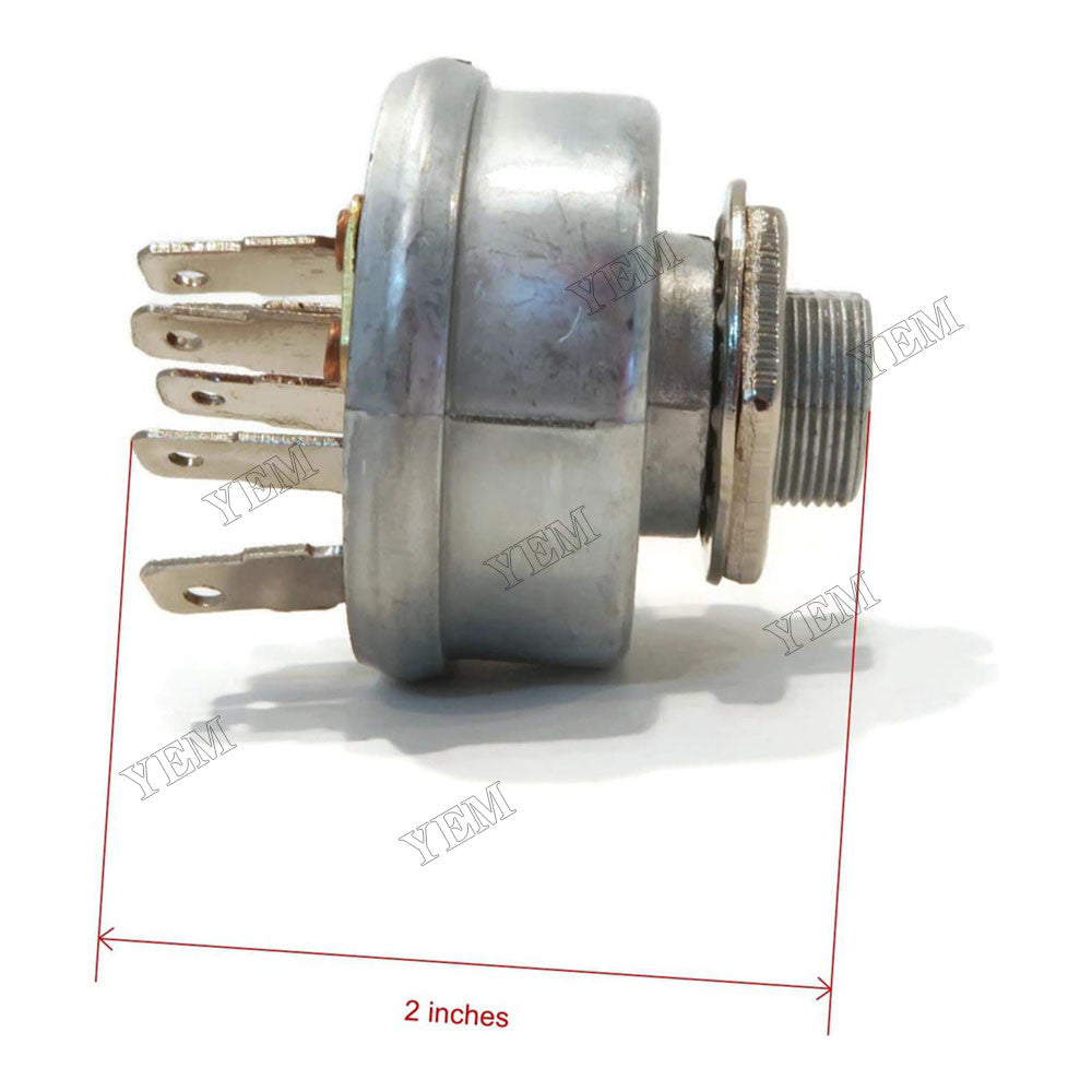 For Cub Cadet MTD White Outdoor Troy-Bilt Tractor Mower Ignition Switch With Keys 725-3163 925-3163 1754183 430-404 For Cub Cadet