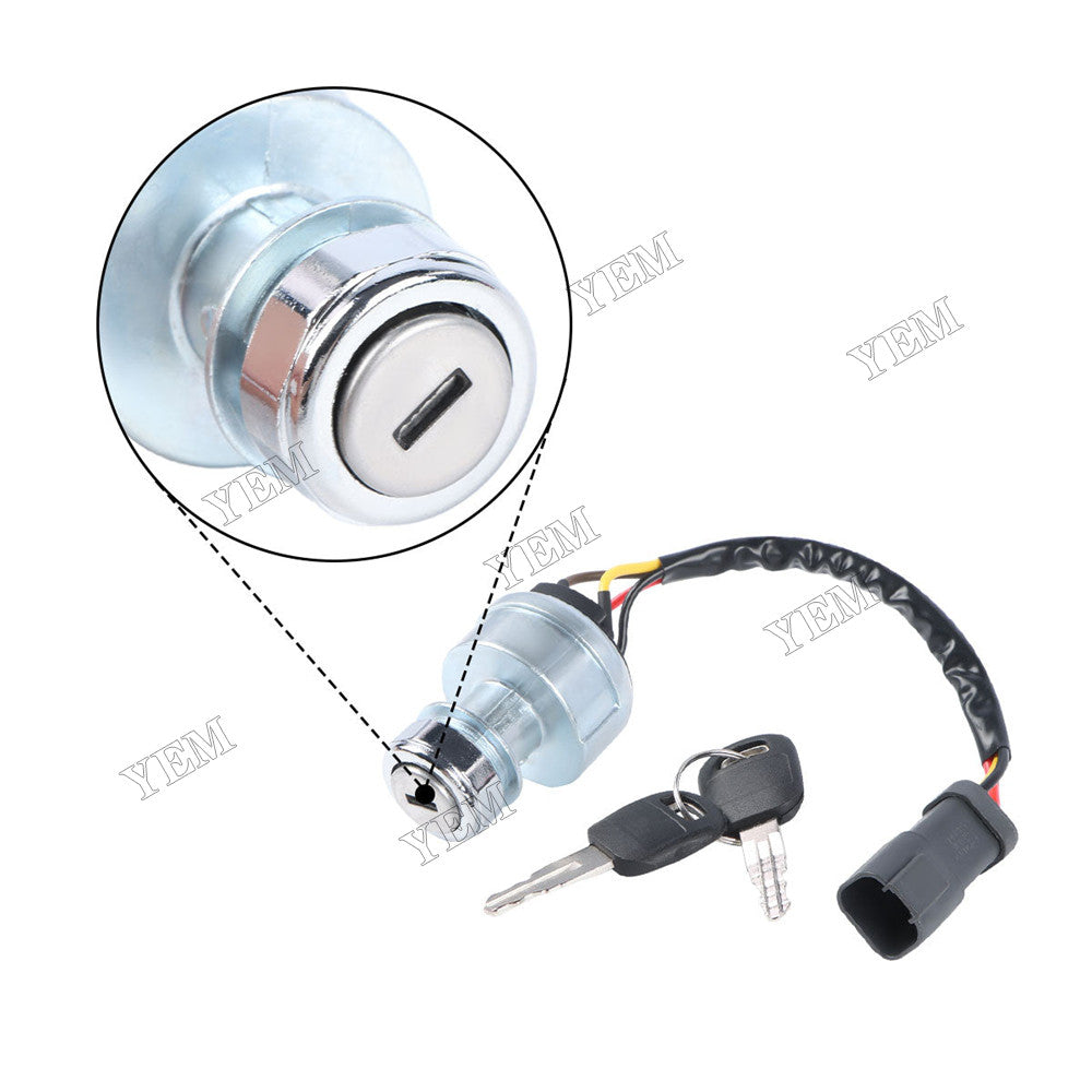 For Caterpillar CAT Engine 3013 3054C Excavator 302.5 303.5 304.5 301.5 Start Ignition Switch 154-3197 1543197 For Caterpillar