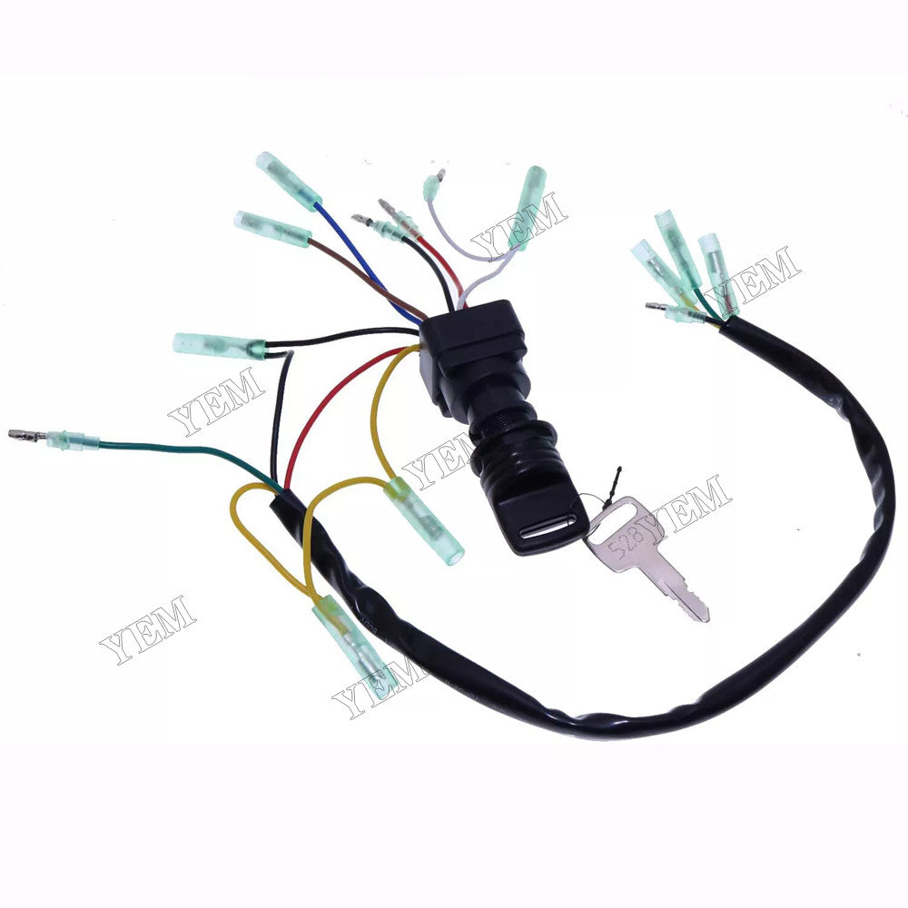 For Yamaha Outboard Motor Push to Choke 703825104300 703-82510-43-00 Sierra MP51040 Ignition Switch & Key Set For Yamaha