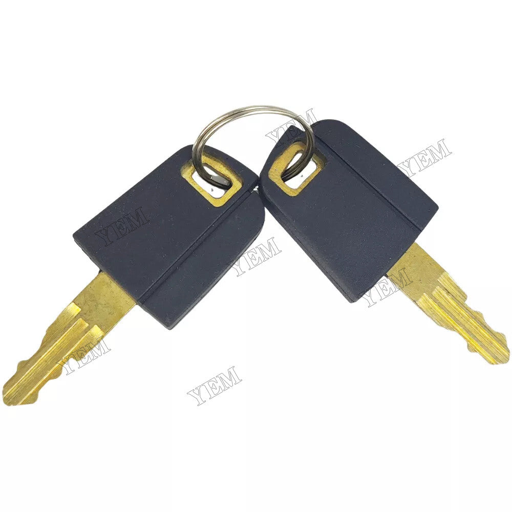 For Caterpillar CAT 725 730 735 740 414E 416E 420D 422E Start Switch Assembly 110-7887 With 2 Keys For Caterpillar