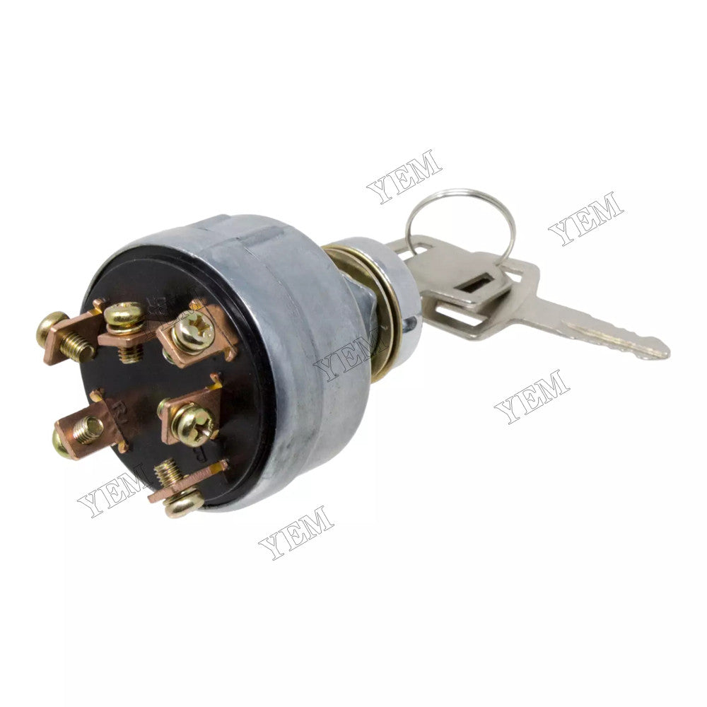 For Mitsubishi MT22 MT23 MT25 MT26 Compact Tractor Ignition Switch with Key 1007-2811-000 For Mitsubishi