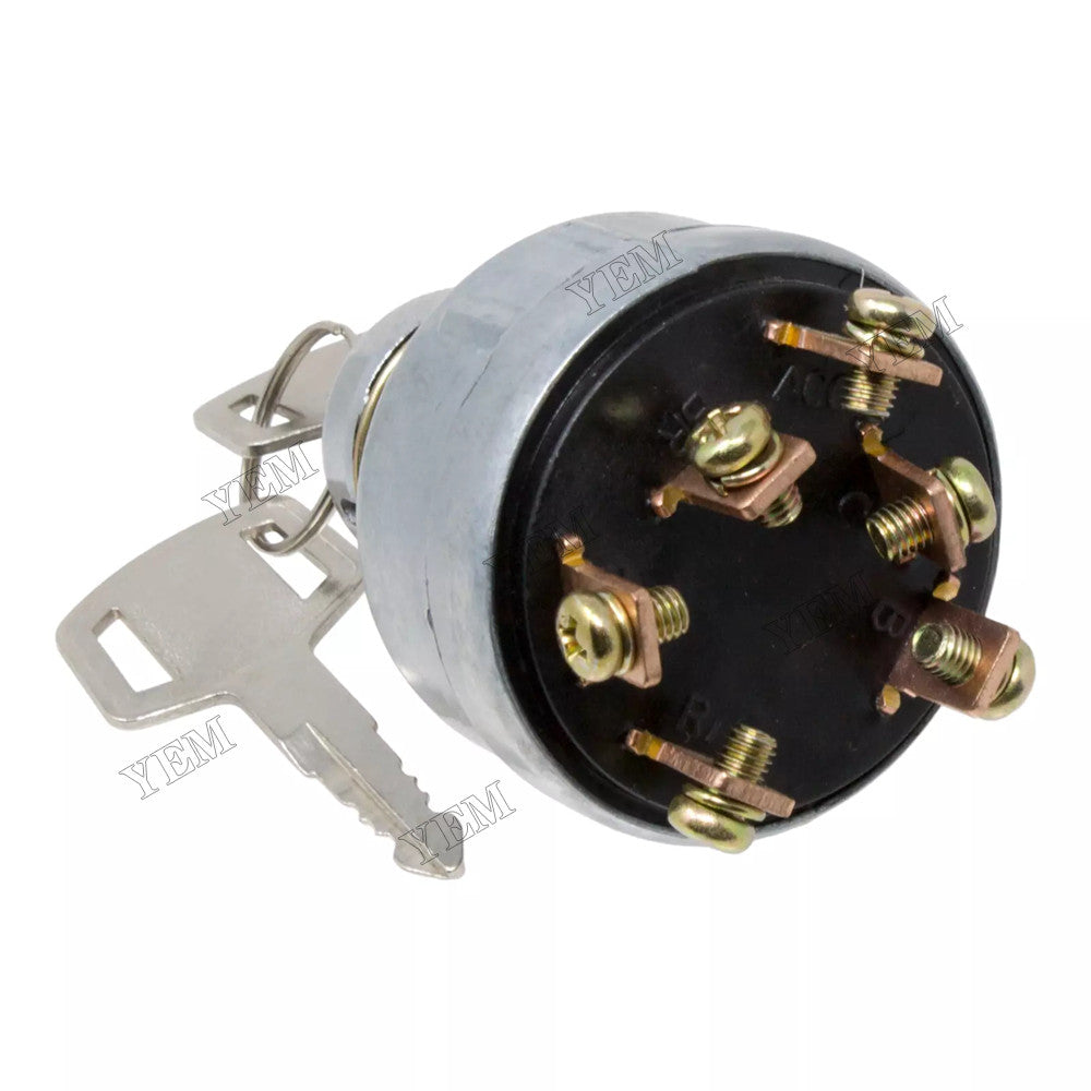 For Mitsubishi MT22 MT23 MT25 MT26 Compact Tractor Ignition Switch with Key 1007-2811-000 For Mitsubishi