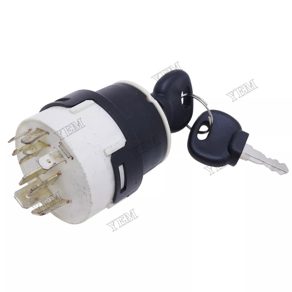 For CASE 4230 4240 440 485 495 5120 5130 220B 170C Ignition Start Switch With Key 1533738C1 1987424C1