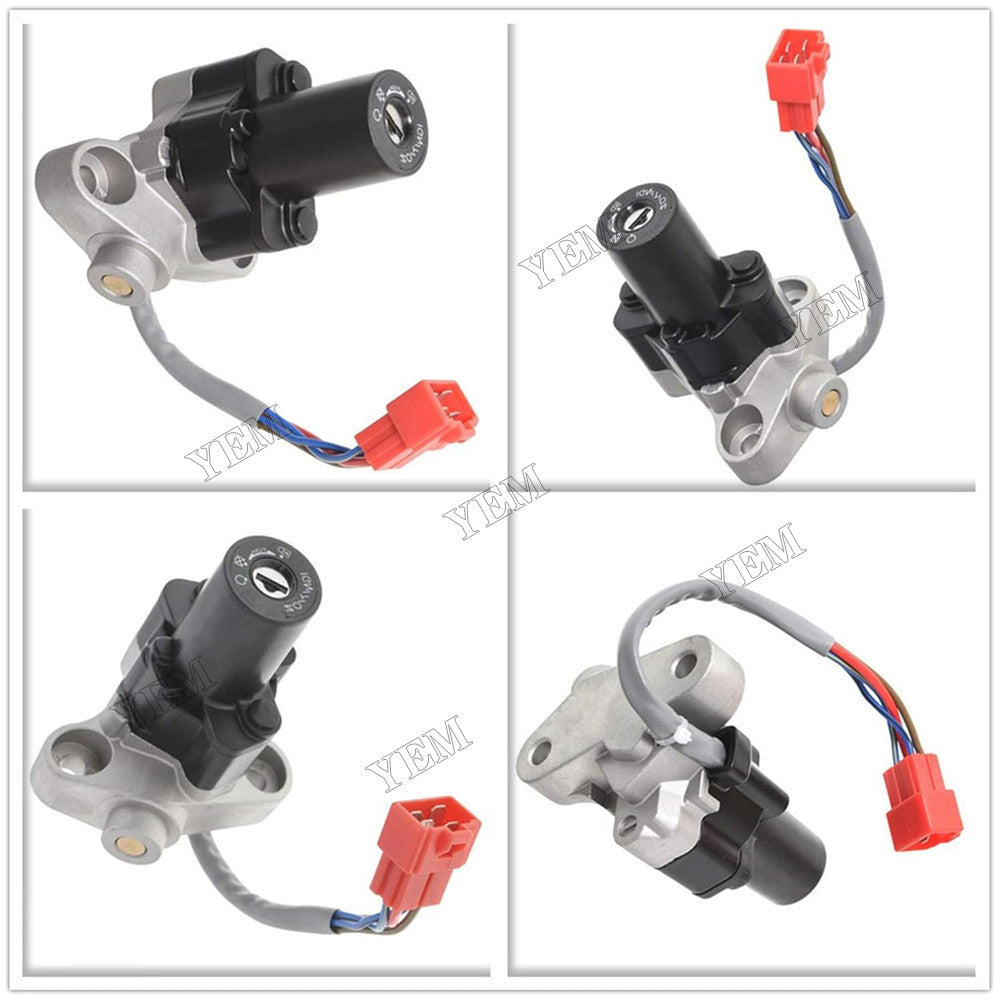 For Yamaha V-STAR 650 1100 Ignition Switch Fuel Cap Seat Lock Keys 4TR-82501-00 For Yamaha