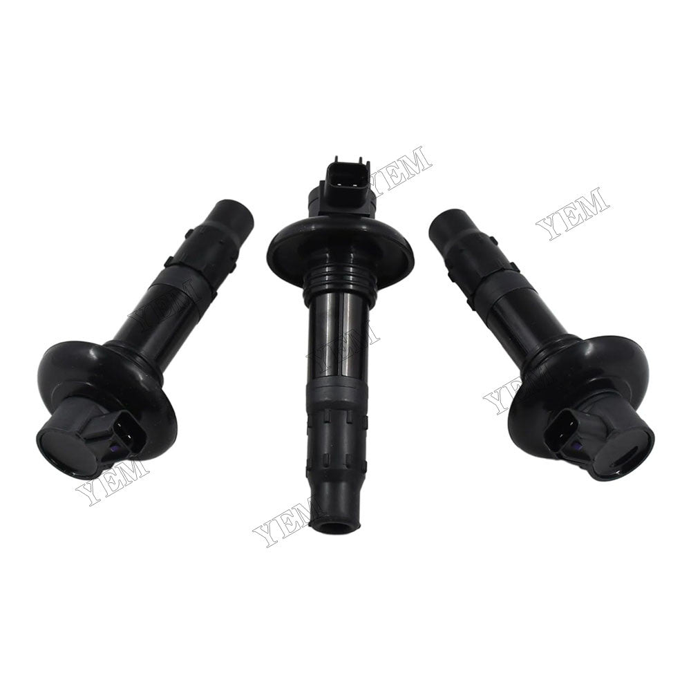For SeaDoo Jet Boat GTI130 GTR215 GTX4TEC RXT260 3 Pcs Ignition Coil 420-664-020 296-000-307 For SeaDoo