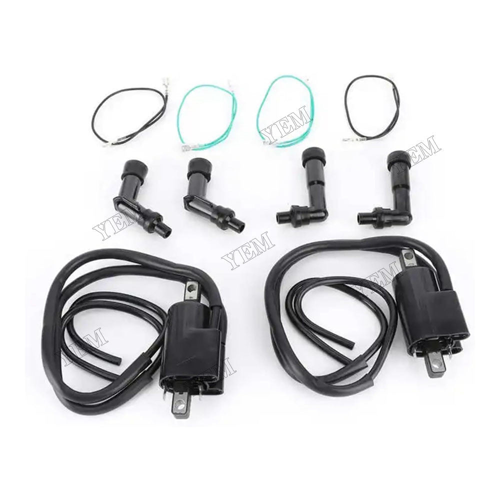 For Honda Motorcycle CB350F CB400F CB500 Ignition Coils and NGK Spark Plug Caps Set 30510-333-013 For Honda