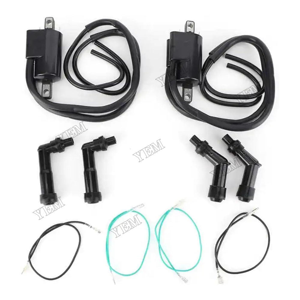 For Honda Motorcycle CB350F CB400F CB500 Ignition Coils and NGK Spark Plug Caps Set 30510-333-013 For Honda