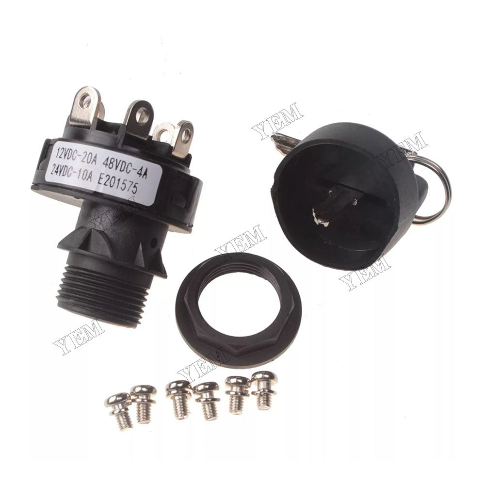 For JLG 1230ES 1250AJP 1930ES 1932RS 2030ES 2032ES 2630ES Ignition Switch 4360470 With Two Keys For JLG