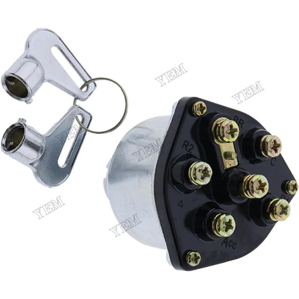 For Hitachi Wheel Loader LX100 Ignition Switch With 2 Keys 9-82710045-0 For Hitachi