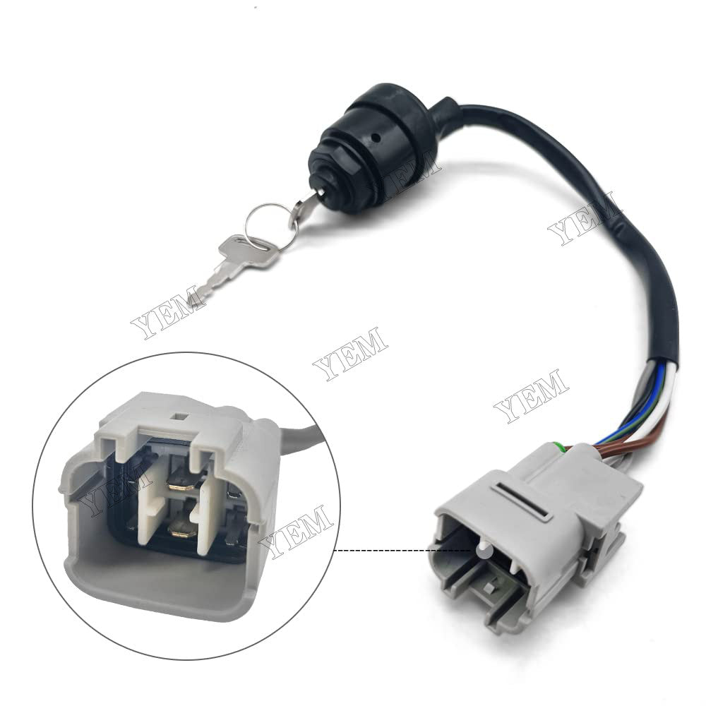 For Kawasaki UTV Mule 3000 3010 3020 KAF620 KAF950 Ignition Switch With Keys 27005-1244 For Kawasaki