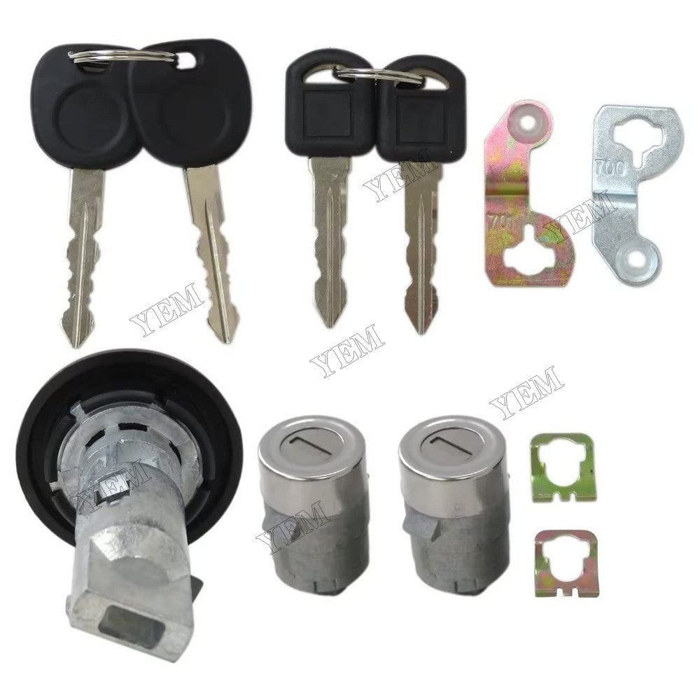 For Chevrolet Avalanche Silverado Suburban GMC Yukon Jimmy Sonoma Ignition Switch Door Lock Cylinder 706797 706592 For Chevrolet
