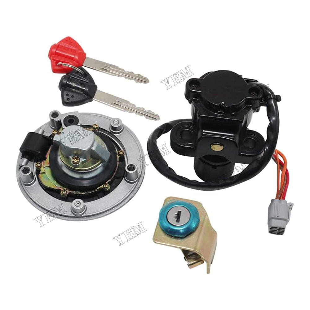 For Suzuki Motorcycle GSX-R1000 GSX-R1000L1 GSX-R1000ZL3 GSX-R600 GSX-R600L2 GSX-R750 GSX-R750K8 Ignition Key Switch Lock Set 37101-40831