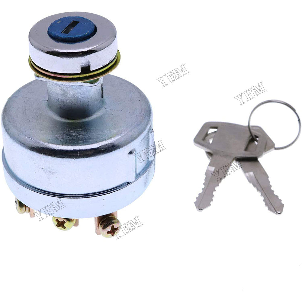 For Caterpillar CAT Mitsubishi Forklift FD20-30MC F18B Ignition Switch With 2 Keys 91204-17400 91205-14900 91106-07400 For Mitsubishi