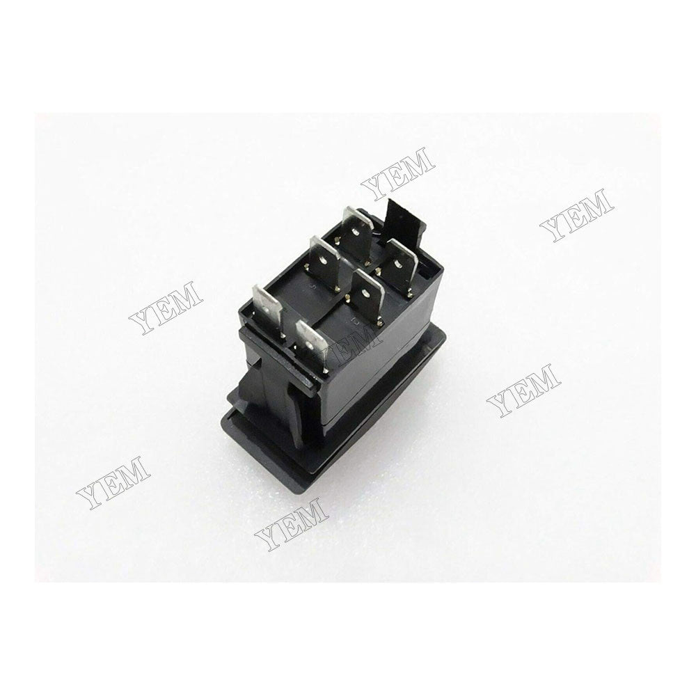 For JCB 1400B 1550B 1600B 1700B 214 215 216 217 3C 3CX 3D 3DX 4C 4CN 4CX 12V 6Pin Panel Switch 701/60004