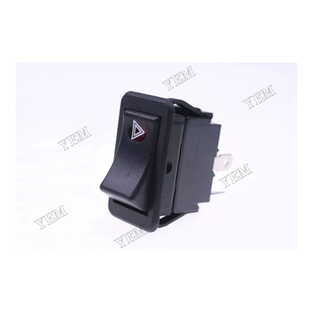 For CASE 445CT 450CT 588H 580SL 586H 40XT 60XT 70XT 75XT 85XT 90XT 585G 586G 588G Flasher Lamps Hazard Rocker Switch 122736A1 For Case