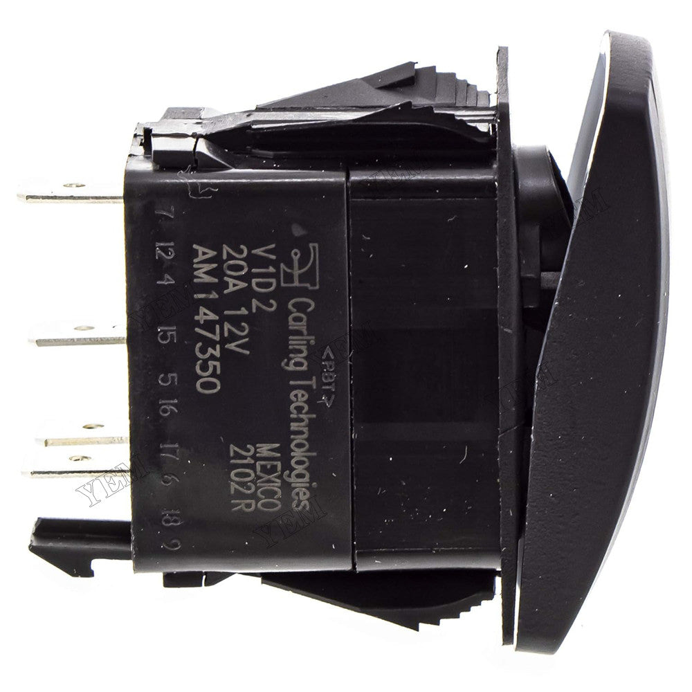 For Yanmar Engine 3TNV70 John Deere Gator Utility Vehicle XUV 550 560 590 620 625 825 835 855 S4 RSX850i Work Light Switch AM147350
