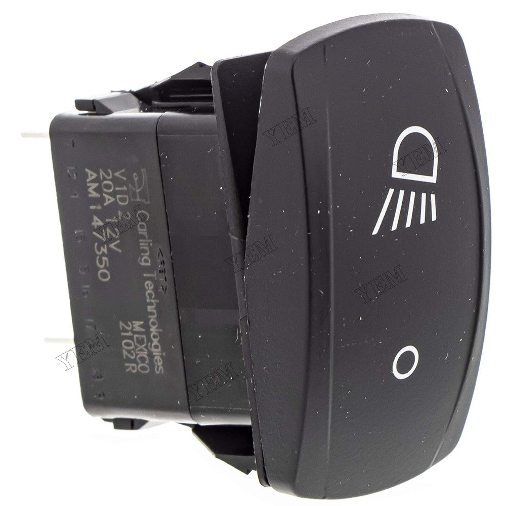 For Yanmar Engine 3TNV70 John Deere Gator Utility Vehicle XUV 550 560 590 620 625 825 835 855 S4 RSX850i Work Light Switch AM147350 For Yanmar