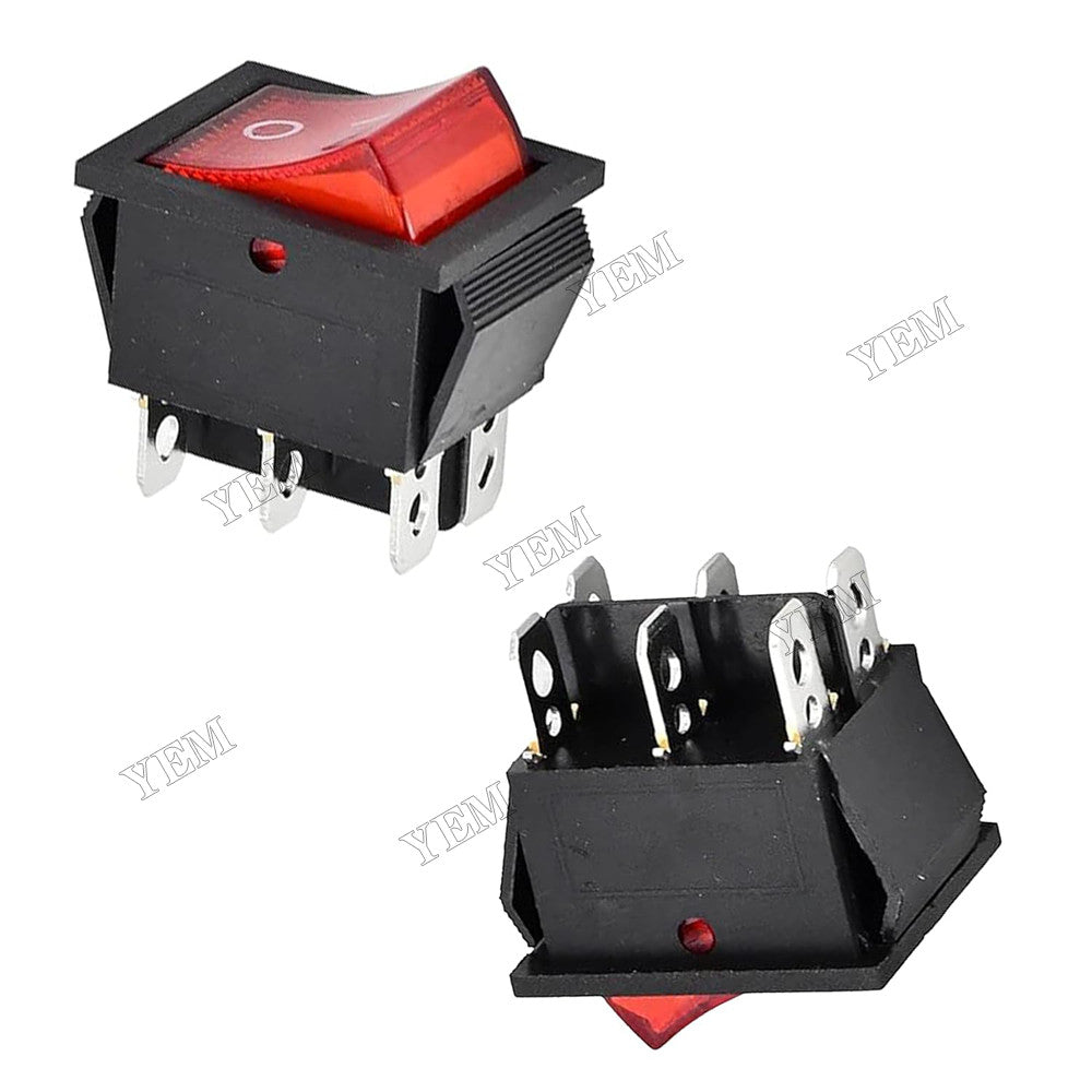 For Power Wheel 2 Pieces 6 Pin 2 Shifter Rocker Switch 00801-1775 For Power