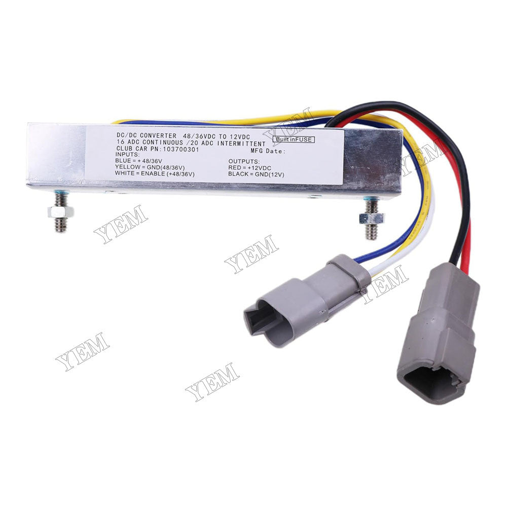 For Club Car Golf Cart DS Precedent Tempo DC Converter 103700301