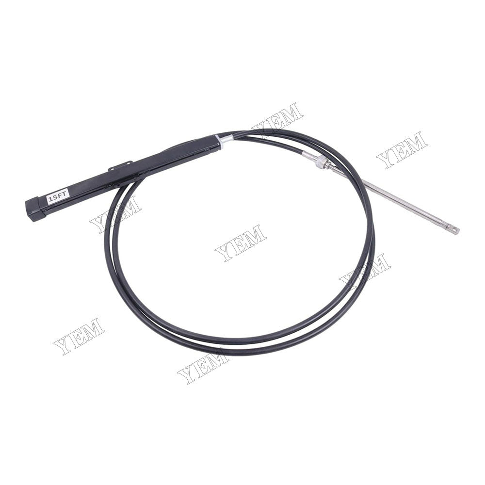 For Marine 15 Foot Aftermarket Teleflex Seastar SSC13415 Mechanical Steering Cable YEMPARTS