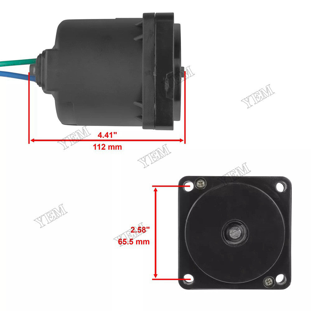 For Yamaha Outboard 115-225HP 4 Bolt 2 Wire Tilt Trim Motor 64E-43880-04-00 For Yamaha