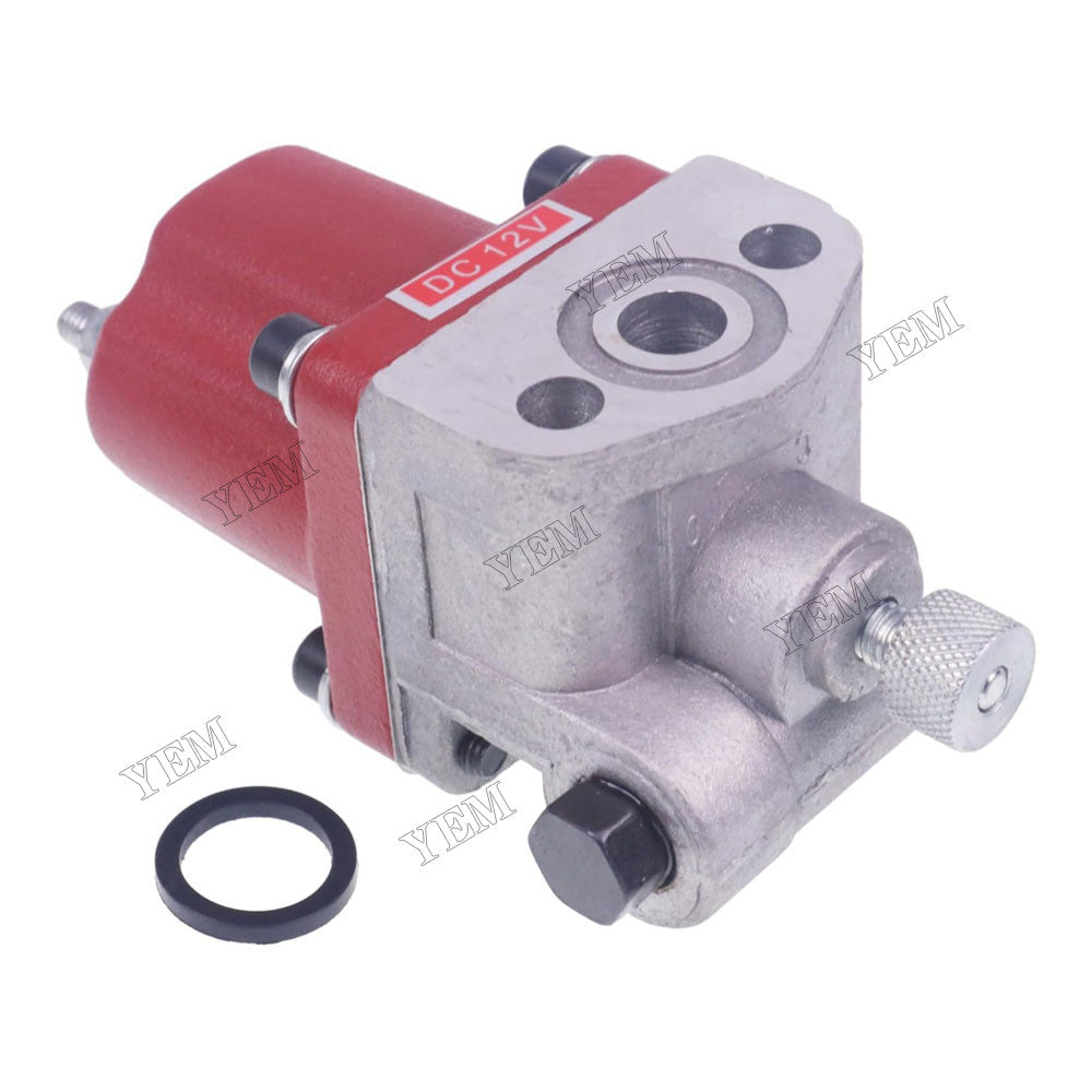 For Cummins N14 NTA855 KT50 Engine 12V Fuel Shutoff Solenoid Valve 3054611
