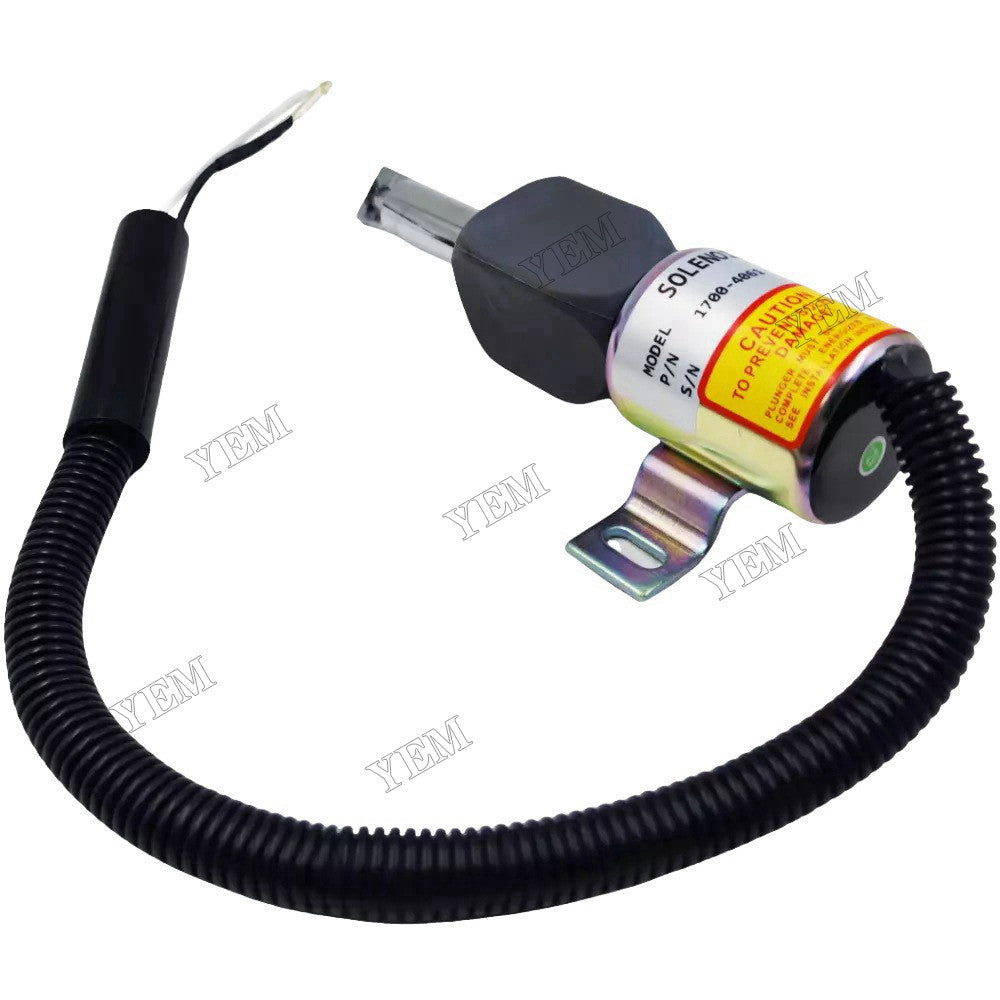 For Takeuchi TL140 12V Fuel stop solenoid 1753ES 1700-4061 For Takeuchi