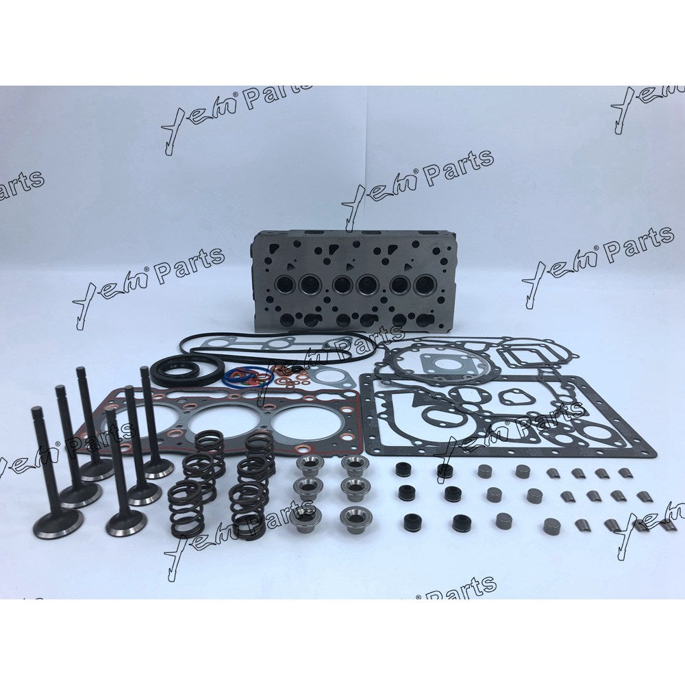 D905 CYLINDER HEAD & FULL GASKET SET & VALVE TRAIN KIT FOR KUBOTA DIESEL ENGINE PARTS For Kubota