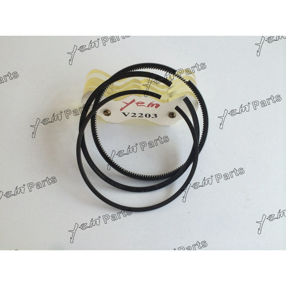 V2203 PISTON RING 87MM 2 * 2 *4 FOR KUBOTA DIESEL ENGINE PARTS For Kubota